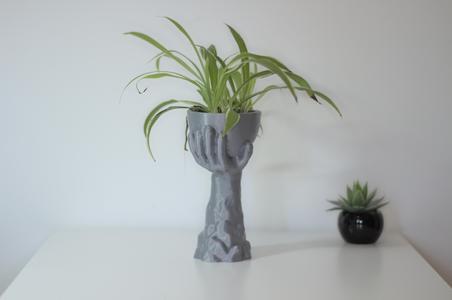 "Holding Nature: an artistic vase"