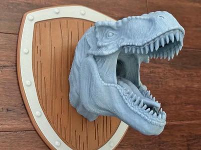 Mounted T-Rex Head
