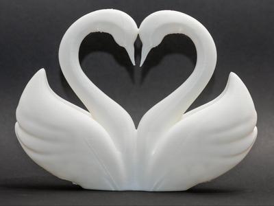 Love Swans Valentines Day gift