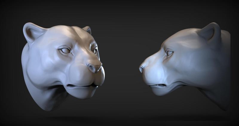 Puma head