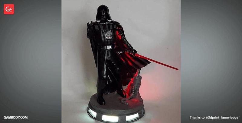 Darth Vader 3D Printing Figurine | Assembly