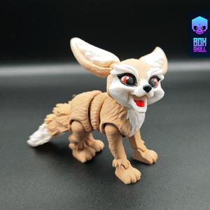FENNEC FOX - ARTICULATED - PRINT-IN-PLACE - FLEXI