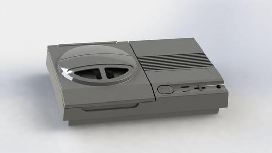 Commodore Amiga CD32 3d print enclosure
