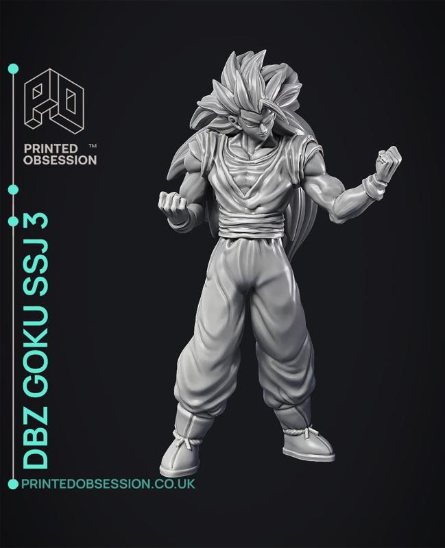 Goku SSJ3 - Dragon Ball Z - Fan Art