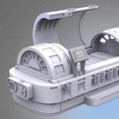 Bacta Tank Diorama with Articulation
