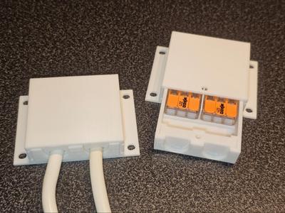 Wago box with strain relief Tool free