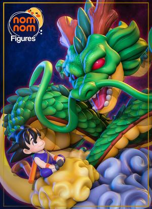 Chibi Shenron with Goku - DragonBall