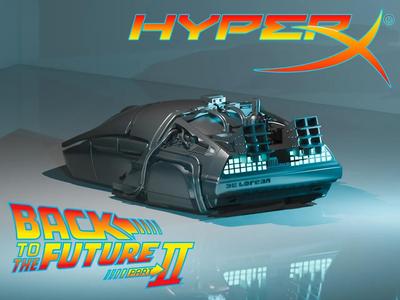 DeLorean edition - HyperX Pulsefire Saga   