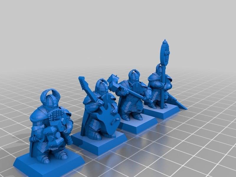 dwarf hammer warrior