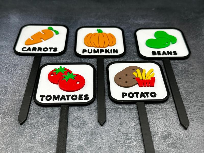 Vegetable Plant/Seed Markers