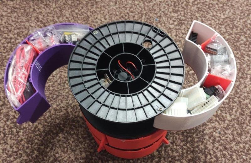 FDPlast spool drawer (органайзер из катушек FDPlast)