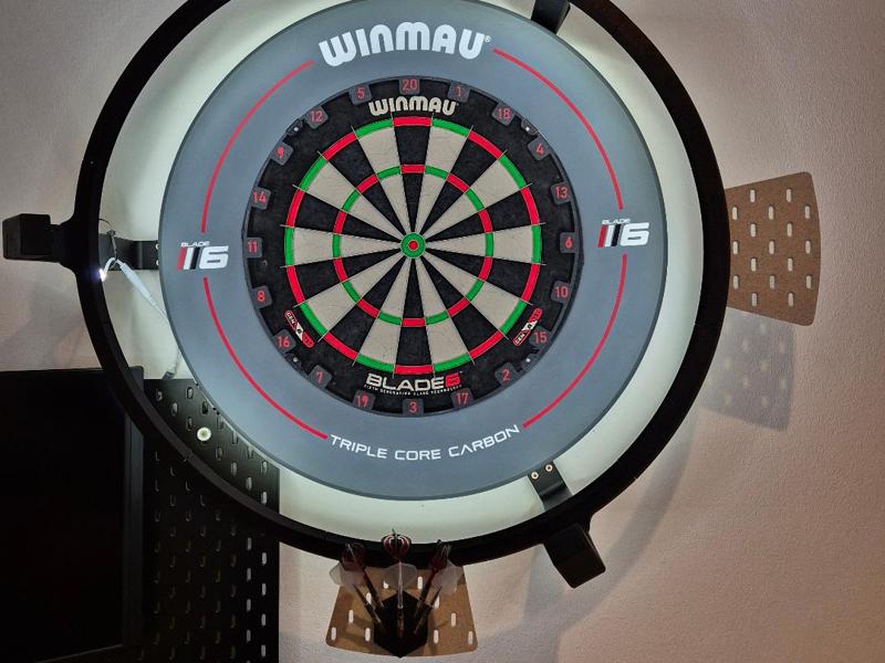 Skadis Holder for ROBBEL90 Autodarts dartboard