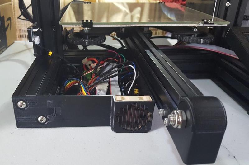Ender-3 MKS Gen L case w/ SD slot (easy access)