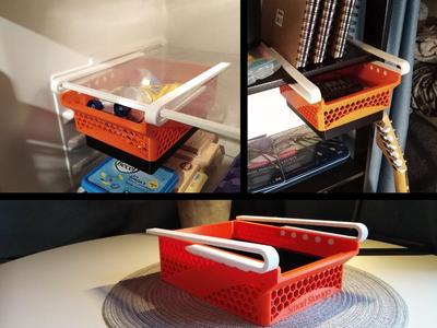 Smart Storage, the slide-out hanging basket