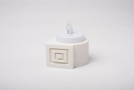Mayan Light Candle Holder Set – Tealight Decor Inspired by Ancient Symbols
