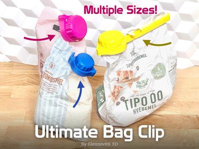 Ultimate Bag Clip (with Lid - easy access!)