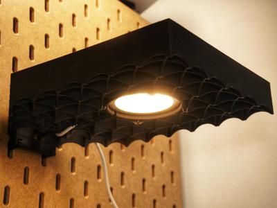 Starship Grid Lamps in SKADIS_For IKEA SKADIS IKEA Starship Grid Lamps_Rocket Lights