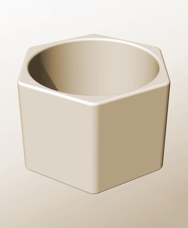 CH96-75 Stackable bin box module for creative home decor 3d print stl