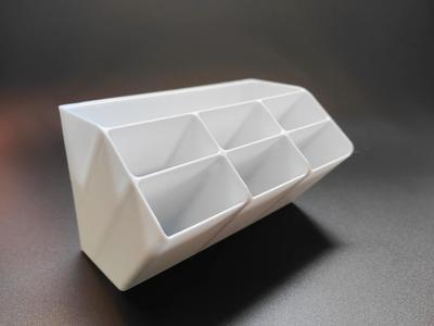 Angled Pegboard Storage Box (Suitable for Various Pegboards and Walls)