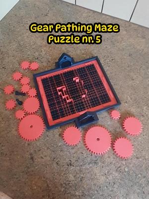 Gear Pathing Maze Puzzle nr. 5
