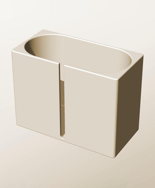 CX96-160-SB Stackable slotted component box for creative makers