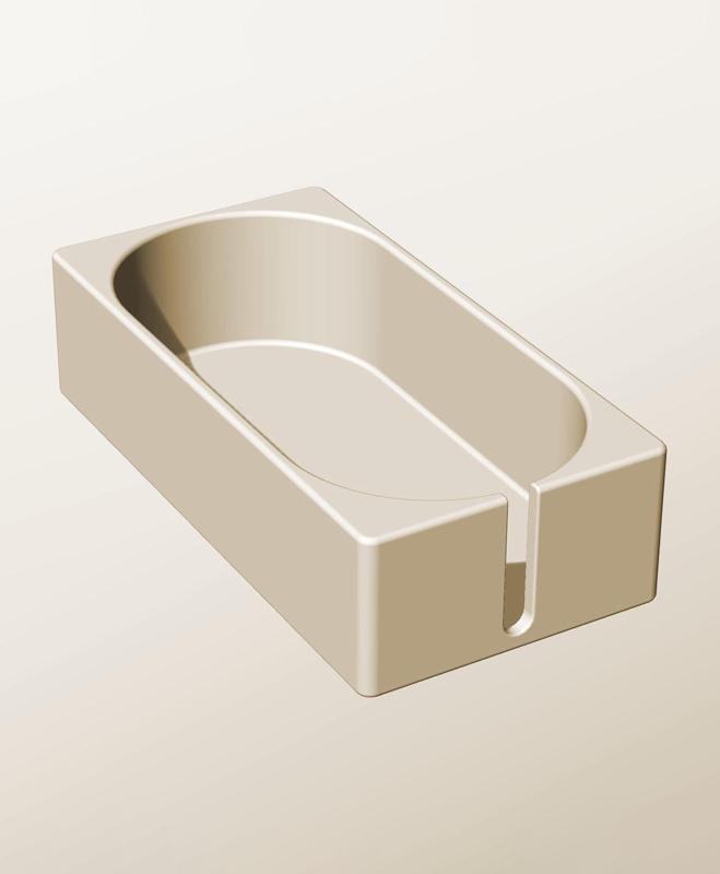 CX96-55-SS Stacking slotted component box bin for makers