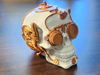 SteamPunk Skull