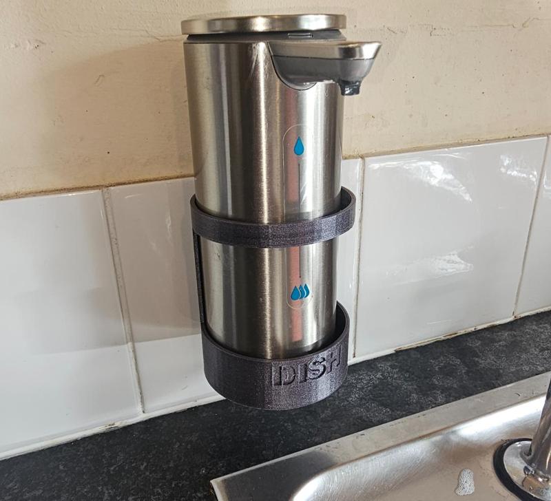 Simply human soap dispenser holder