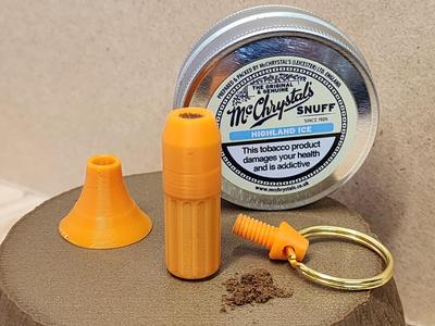 Nasal Snuff Sniffing Bullet (Dry Snuff Tobacco)