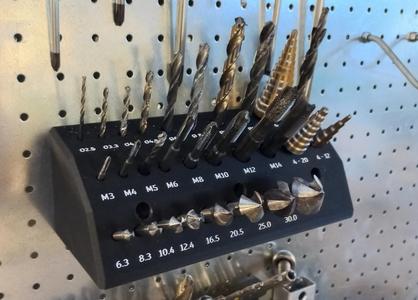Metric Drilling-Tapping-Countersinking Organizer