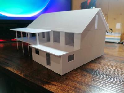 Model of the house number 3
