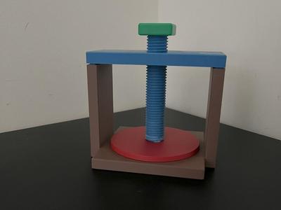 Fully 3d Printed Mechanical Press