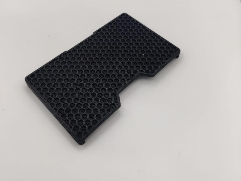 Hexagon true minimalist simple card wallet