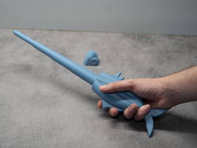 Fish - collapsing sword