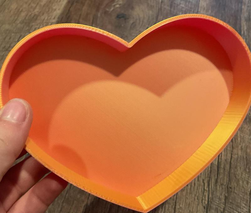 Heart tray :)