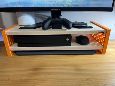 Two Shelf Monitor Stand
