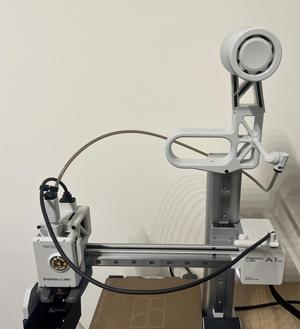 A1 mini balanced handle with spool holder on top