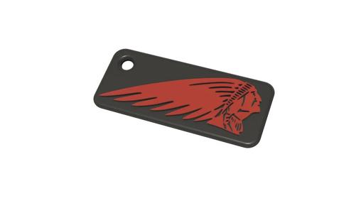 Indian Motorcycle Keychain   