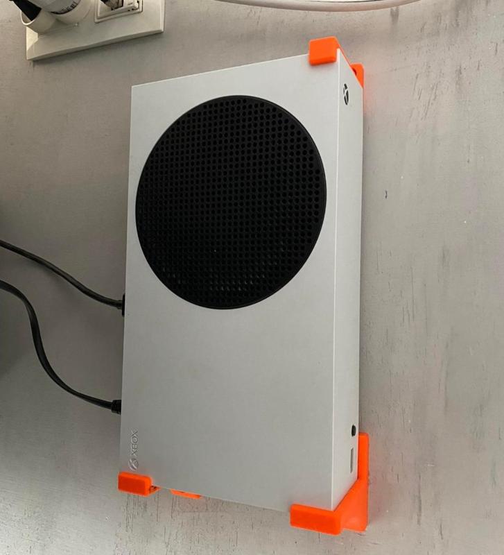 Xbox series S minimal slide in wall dock