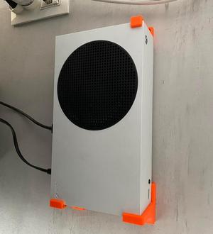 Xbox series S minimal slide in wall dock