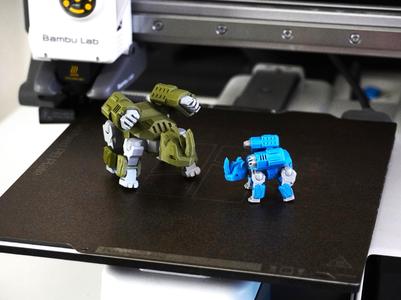Rhino Brute Mecha - Model Kit
