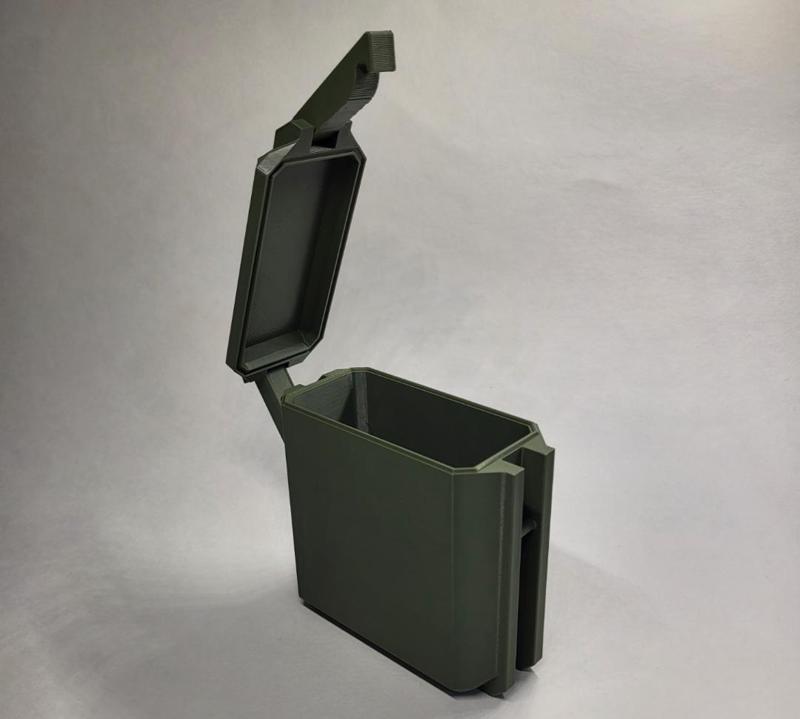 Mil - Box Rugged latching printinplace container