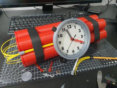 Dynamite Clock Kit-011