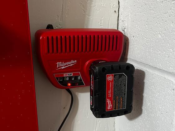 Milwaukee M12 Charger Wall Mount