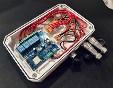 Modular Electrical Junction Box for Wago Clamps