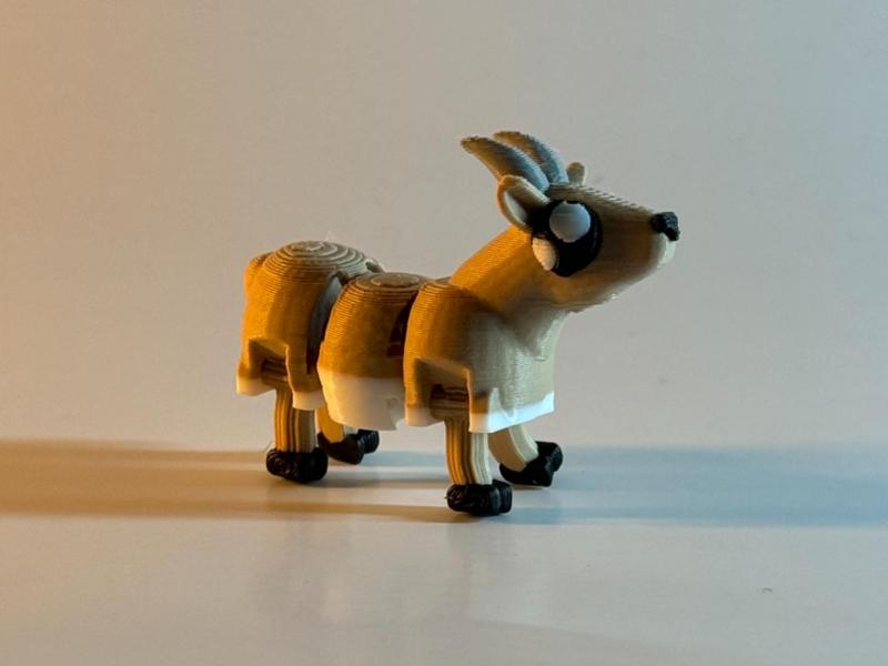 Articulated Cute Goat