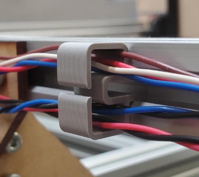 2020 Aluminium Extrusion Cable Management Bracket