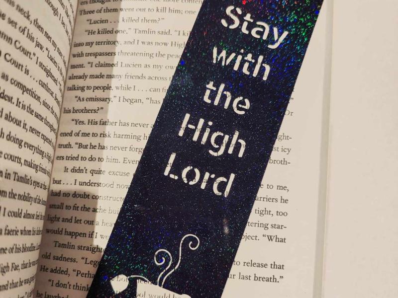 Stay with the High Lord bookmark