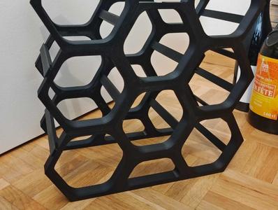 Hexwine - Modular Honeycomb Wine Rack Shelf