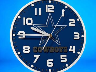 Dallas Cowboys Clock
